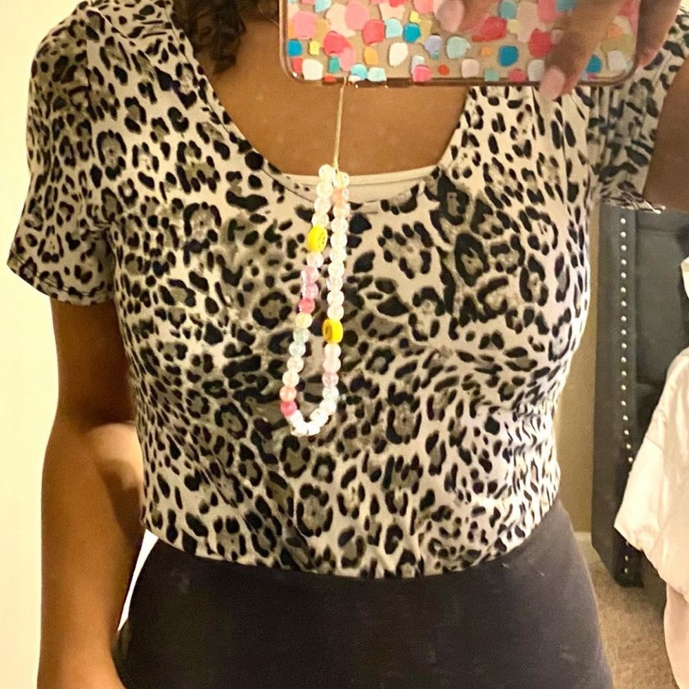 Selling a cheetah print body suit!! So cute with jeans for a night out